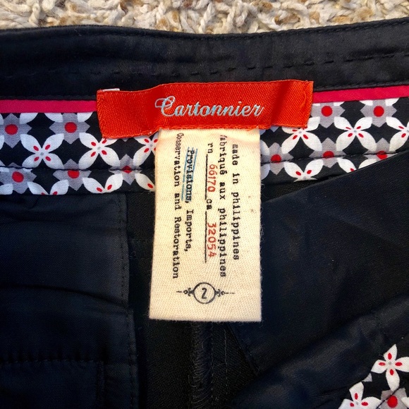 ANTHROPOLOGIE Cartonnier High Rise Trousers - Picture 4 of 7